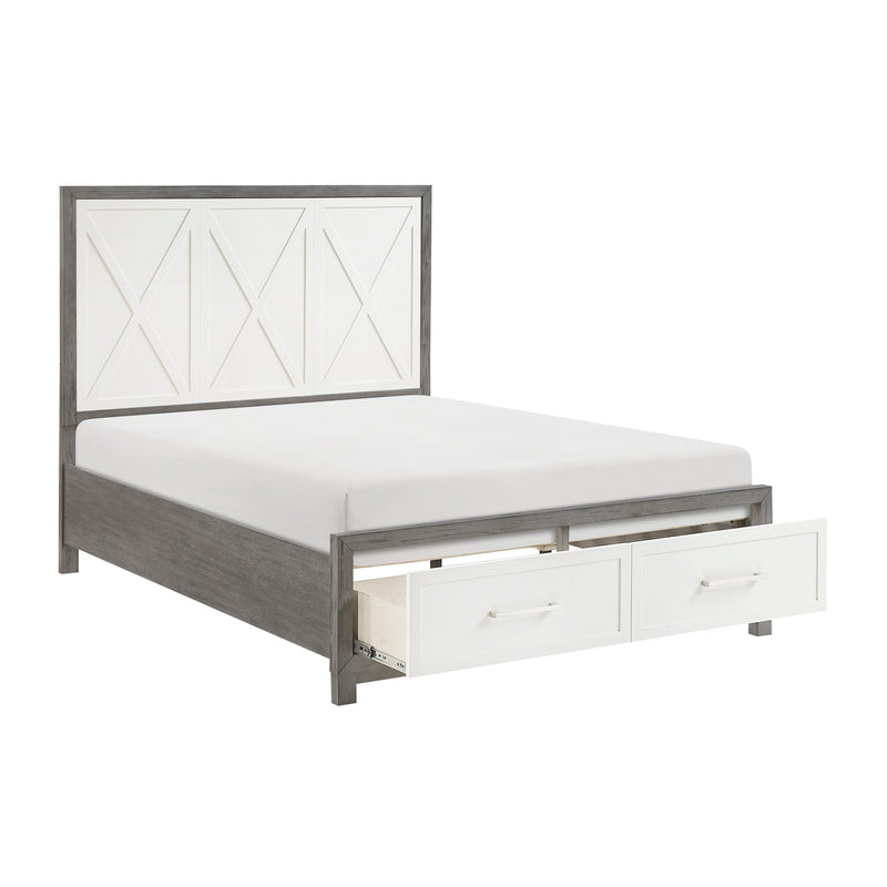 Homelegance Rowan 1366F-1* Full Platform Bed with Footboard Storage IMAGE 7