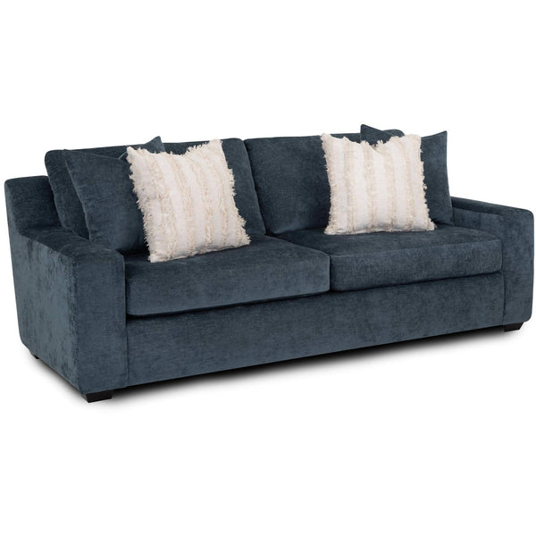 Franklin Indigo Stationary Fabric Sofa 814-40 3415-40 IMAGE 1